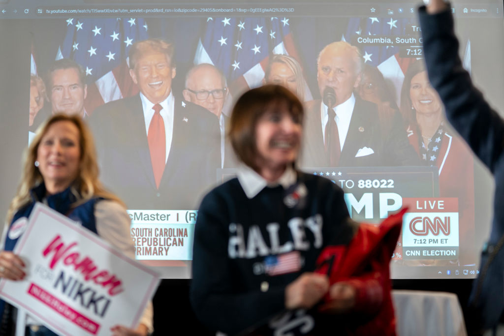 Nikki Haley Speaks At Her South Carolina Primary Election Night Party