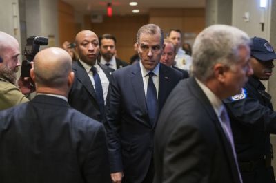 WASHINGTON, DC – FEBRUARY 28: Hunter Biden arrives on Capitol H