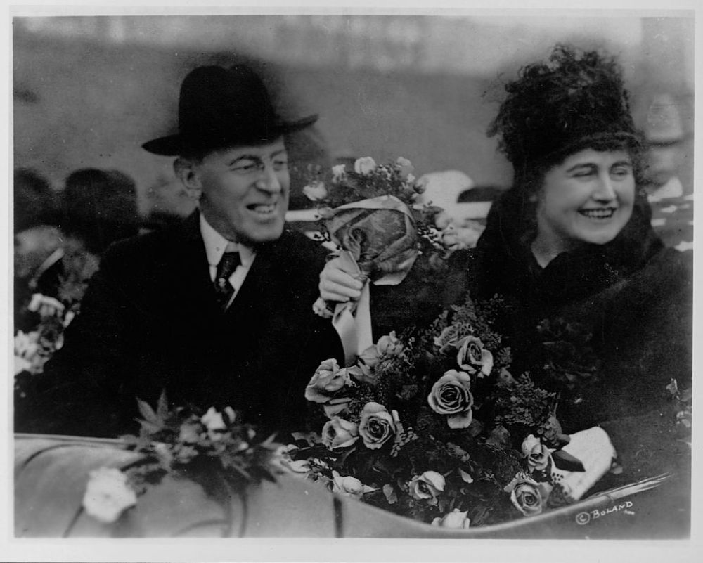 Woodrow and Edith Wilson