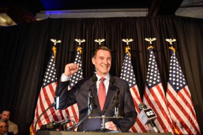 Democratic House Candidate Tom Suozzi Holds Election Night Event