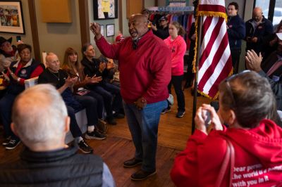 North Carolina GOP Candidate for Governor Mark Robinson Campaigns Across The State Ahead Of The Primary