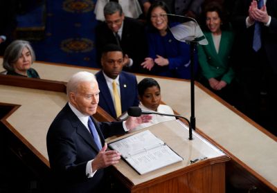 State of the Union address before a joint session of Congress