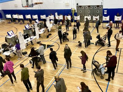Americans Head To The Polls To Vote In The 2022 Midterm Elections