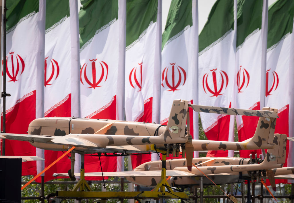 Missiles And UAVs During A Military Parade In Tehran