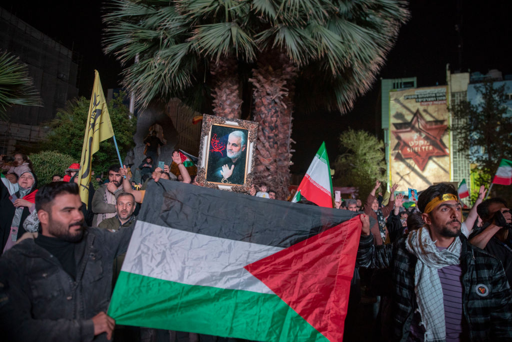 Tehran Residents Celebrate As Iran Launches Attack On Israel