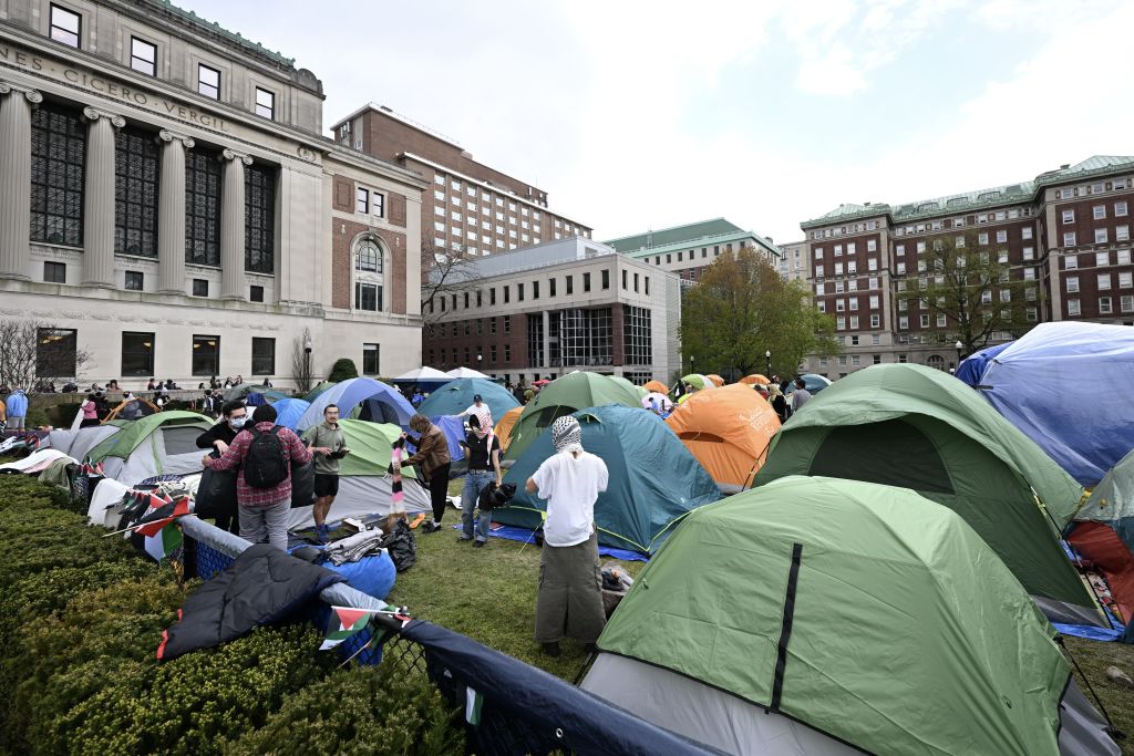 Gaza Solidarity Encampment continues at Columbia University