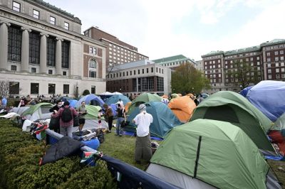 Gaza Solidarity Encampment continues at Columbia University