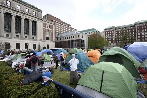 Gaza Solidarity Encampment continues at Columbia University