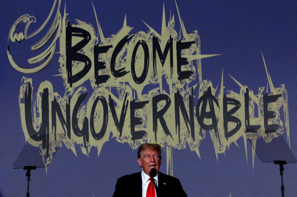 Donald Trump Addresses Libertarian Party National Convention