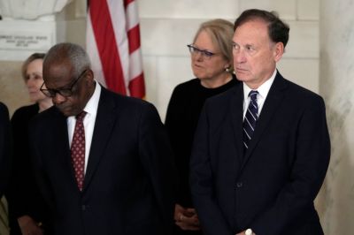 Late Justice Sandra Day O’Connor Lies In Repose In Supreme Court’s Great Hall