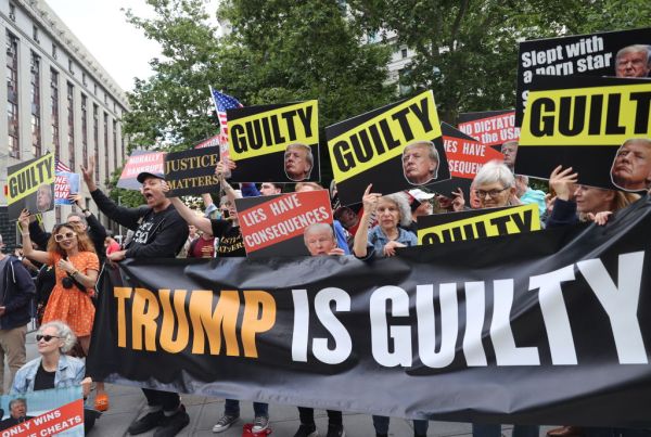Featured image for post: Jury Finds Trump Guilty on All 34 Counts in His New York Criminal Trial