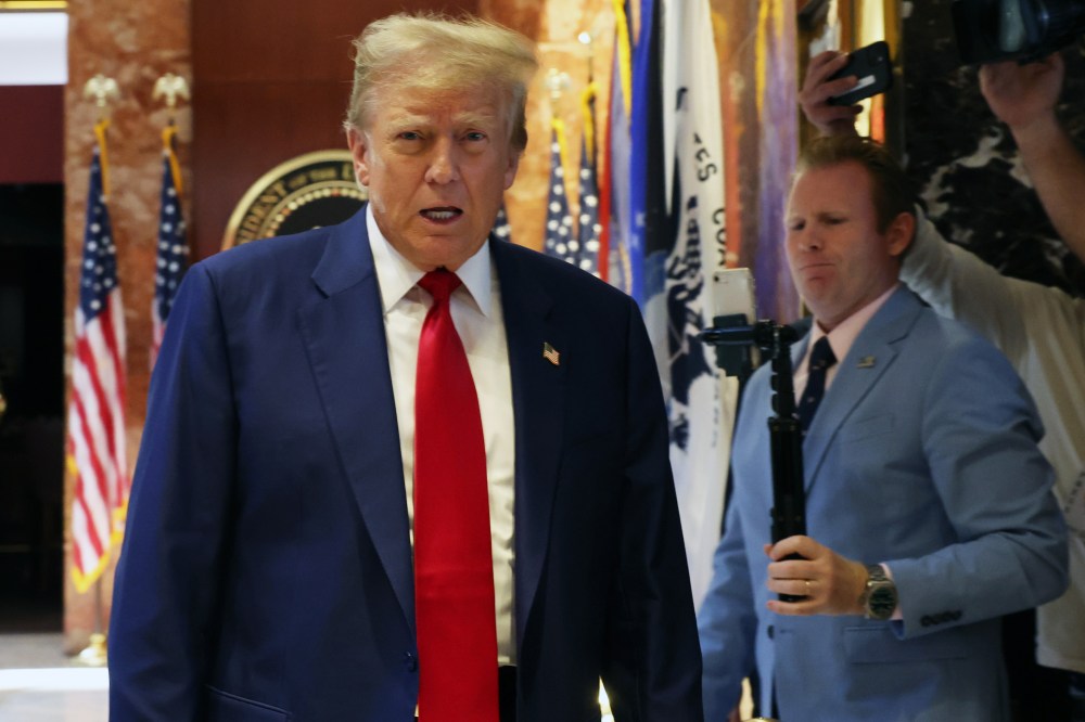 President Trump Holds A Press Conference At Trump Tower Day After Guilty Verdict