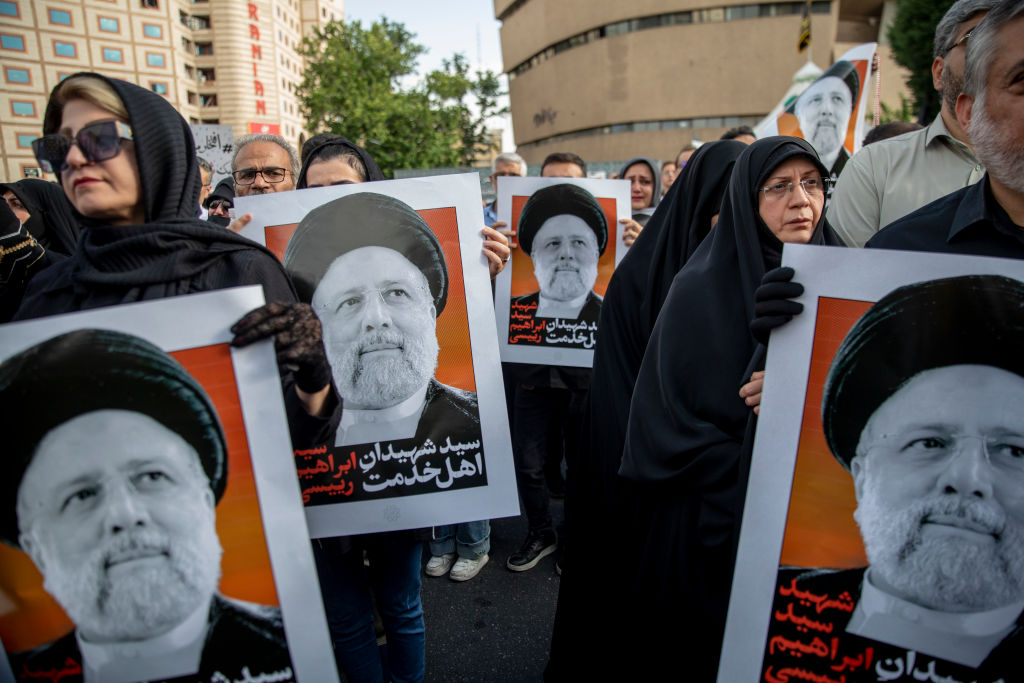 Iranians Gather To Mourn Death Of Ebrahim Raisi