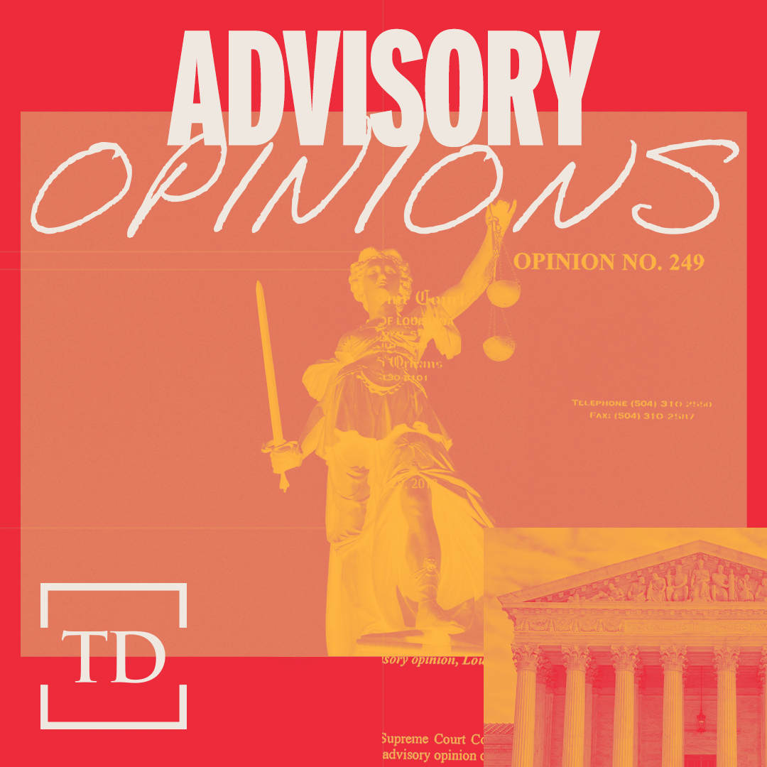 Advisory Opinions Podcast Cover Art