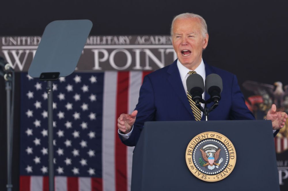 President Biden Speaks At West Point Commencement