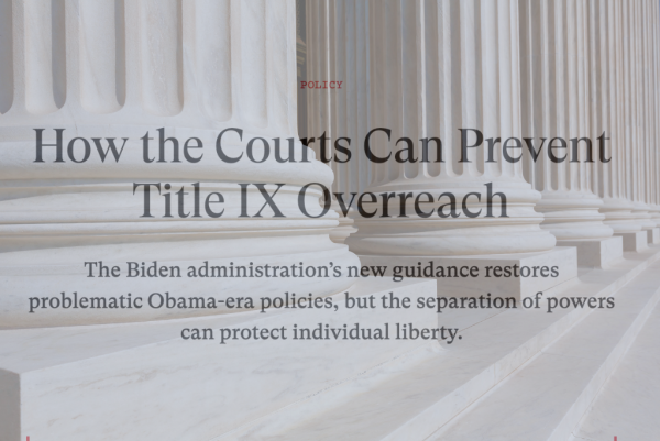 Featured image for post: Video: Title IX Overreach, the Trump Verdict, and More