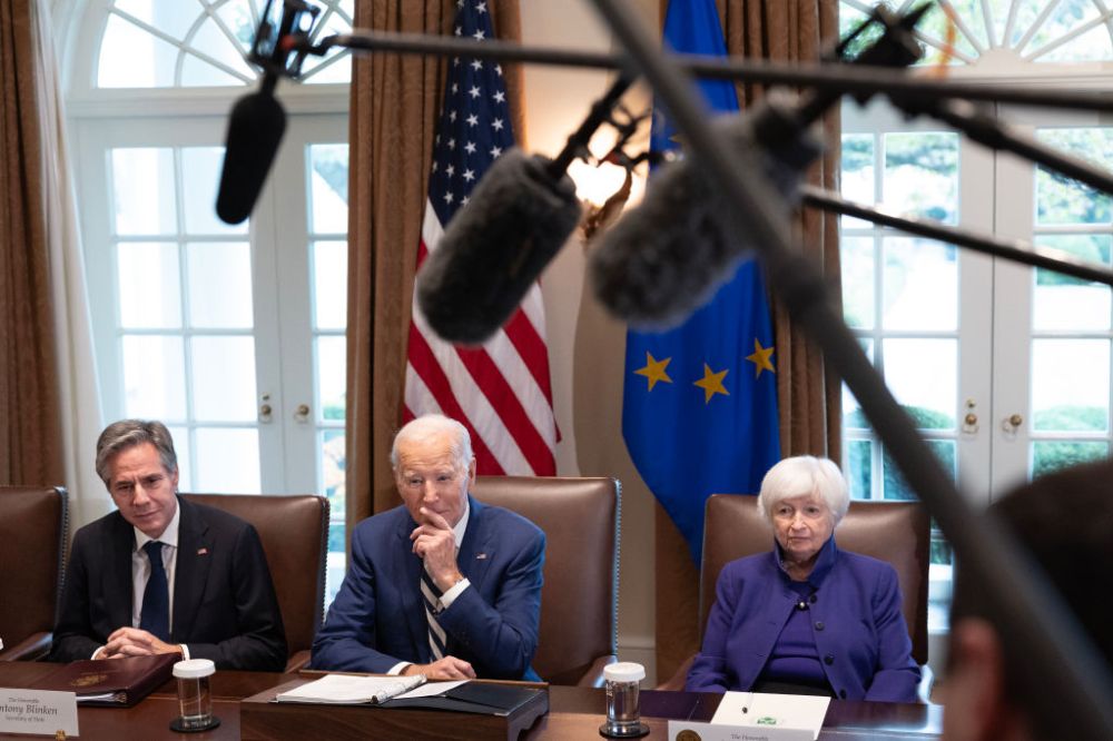 President Biden Hosts U.S. – EU Summit At The White House