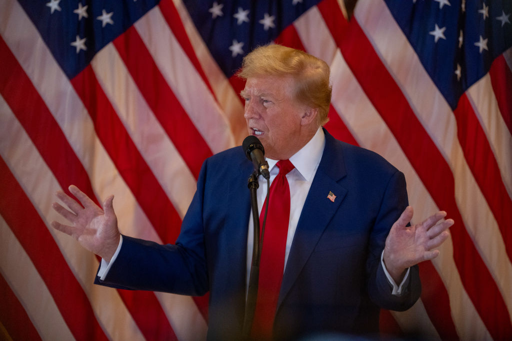 President Trump Holds A Press Conference At Trump Tower Day After Guilty Verdict
