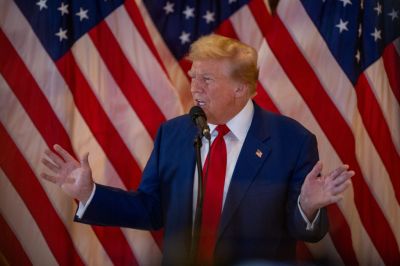 President Trump Holds A Press Conference At Trump Tower Day After Guilty Verdict