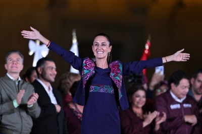 MEXICO-ELECTION-VOTE-SHEINBAUM