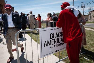Donald Trump Holds Community Roundtable In Detroit As He Campaigns For President