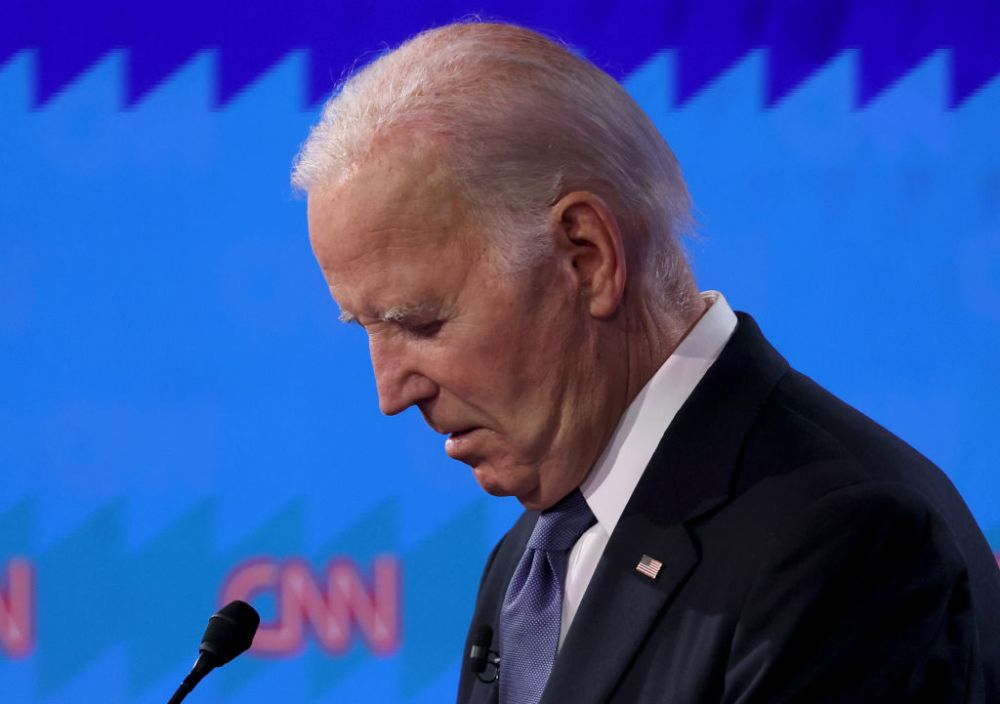 Donald Trump And Joe Biden Participate In First Presidential Debate