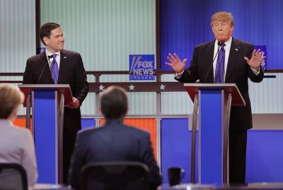GOP Presidential Candidates Debate In Detroit