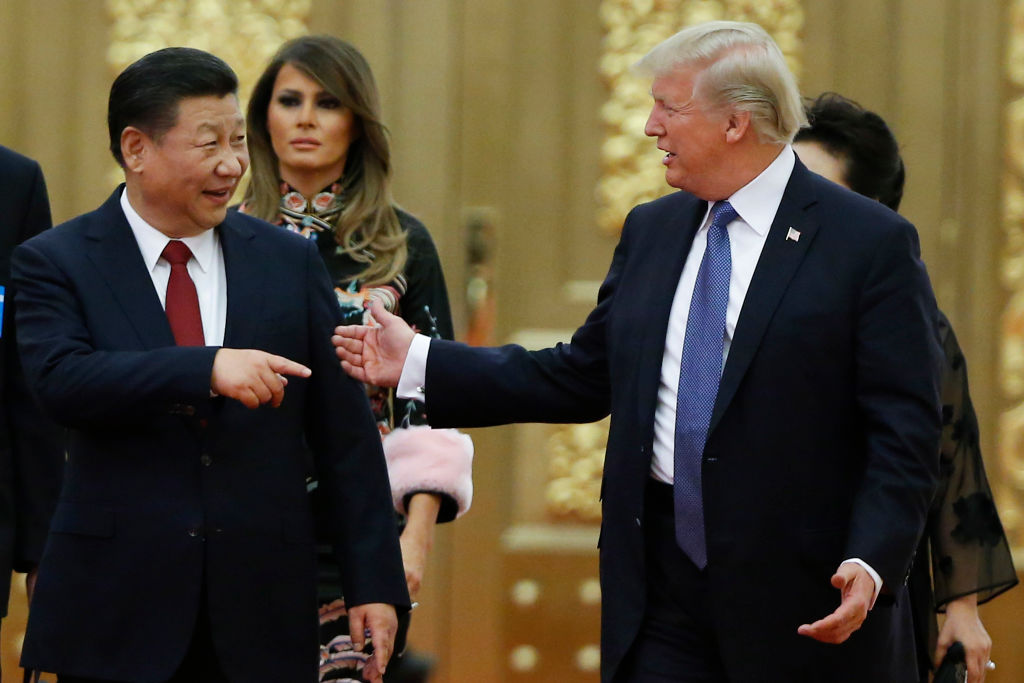 U.S. President Trump Visits China