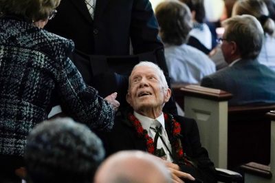 Former First Lady Rosalynn Carter Laid To Rest In Plains, Georgia