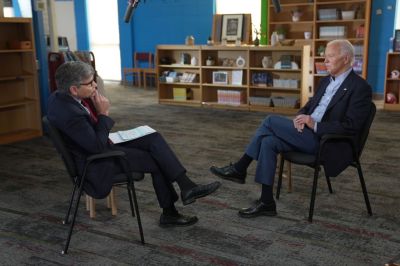 President Biden Speaks With ABC’s George Stephanopoulos