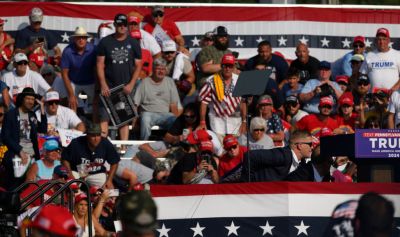 Donald Trump Holds A Campaign Rally In Butler, Pennsylvania