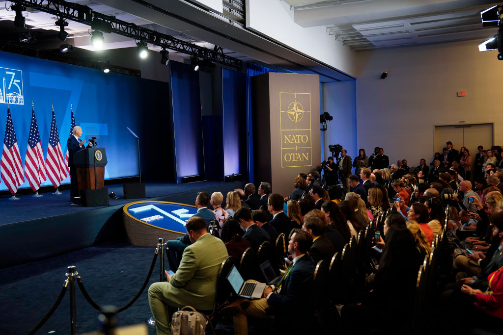 President Biden Holds NATO Summit News Conference As Questions Surround His Candidacy