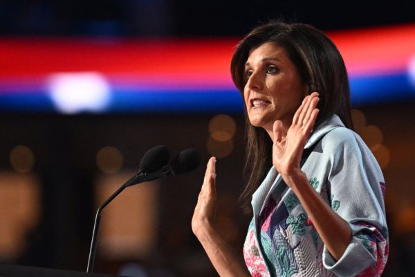 Featured image for post: Nikki Haley Pitches Trump to Reaganites