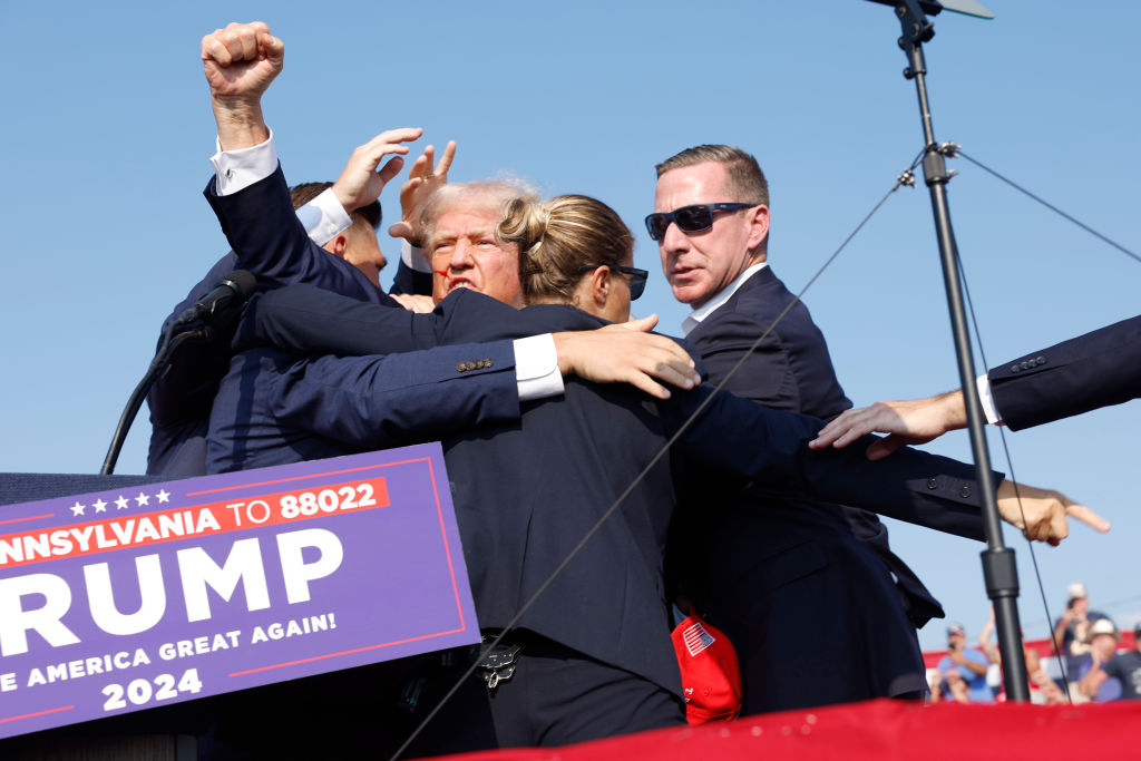 Donald Trump Injured During Shooting At Campaign Rally In Butler, PA