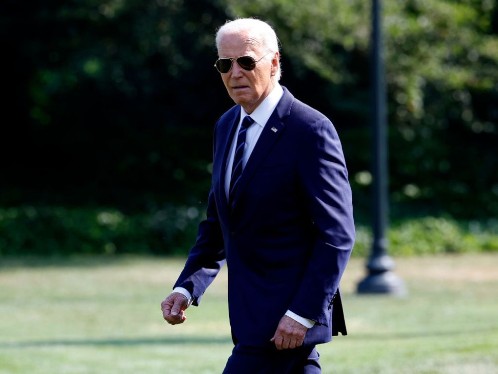 President Biden Departs The White House For Las Vegas