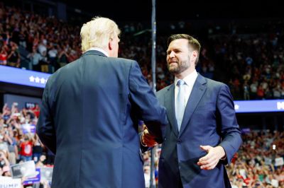 Donald Trump And J.D. Vance Hold First Joint Campaign Rally After The RNC