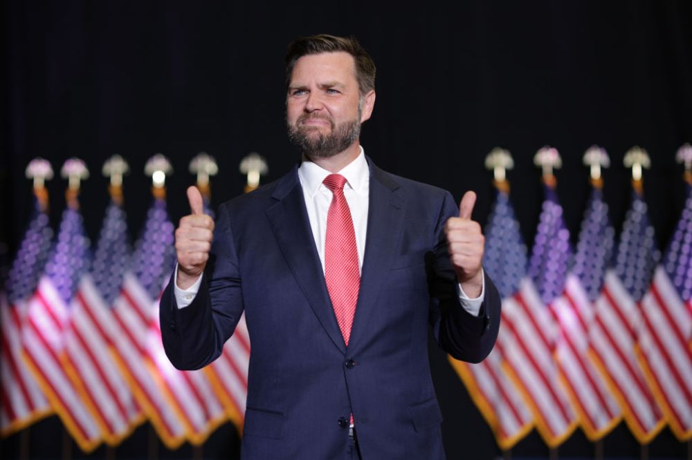 Vice Presidential Candidate JD Vance Holds Campaign Rally In Western Virginia