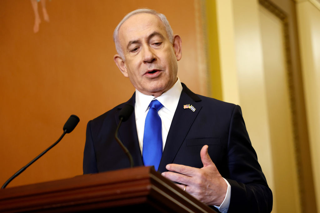 Congressional Leadership Meets With Israeli Prime Minister Netanyahu At The U.S. Capitol