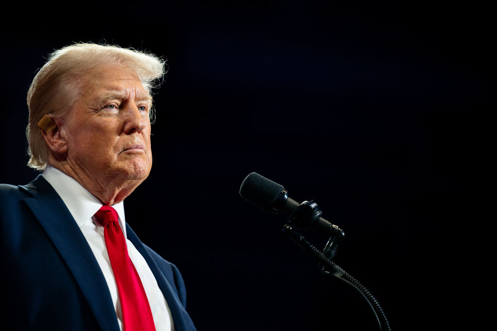 Republican Presidential Nominee Donald Trump Holds A Campaign Rally In Charlotte, North Carolina