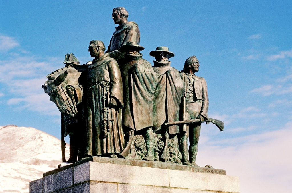 This is the Place Monument, Salt Lake City, Utah, North America