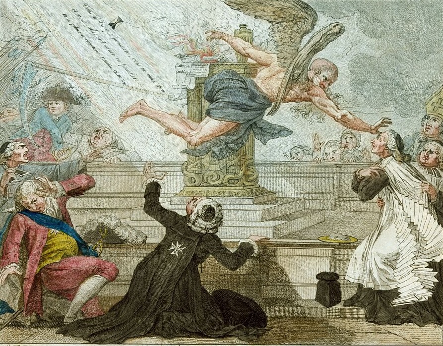 French Revolution: Father Time.