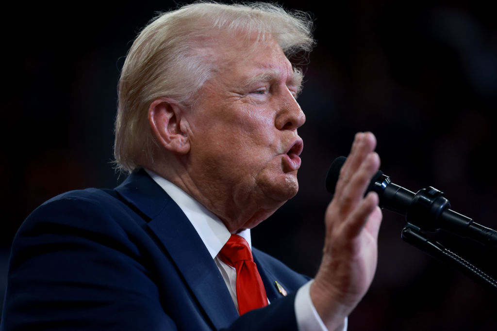 Donald Trump And J.D. Vance Hold Campaign Rally In Atlanta