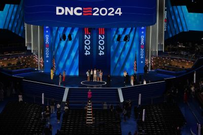 Scenses From The Democratic National Convention In Chicago, Illinois