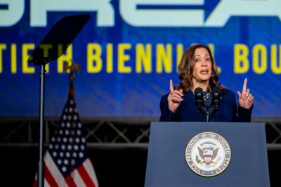 Vice President Kamala Harris Speaks At Sigma Gamma Rho Sorority’s Boule In Houston
