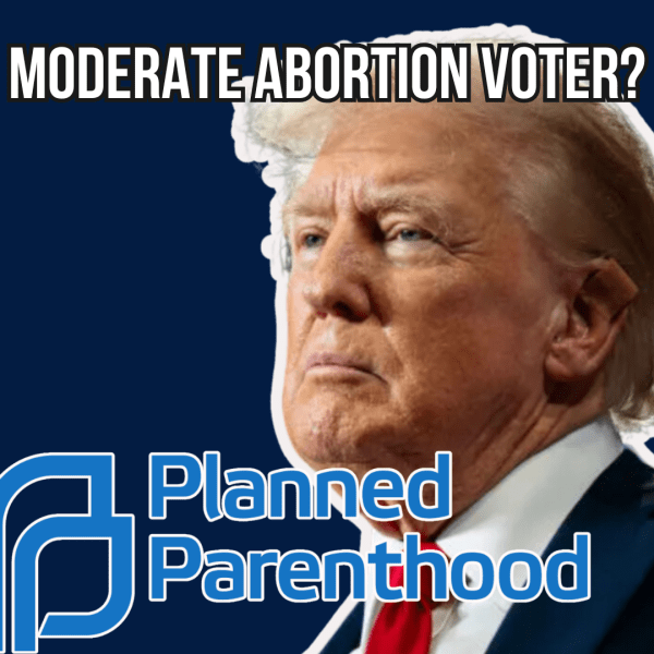 Featured image for post: Trump Abandons the Pro-Life Movement