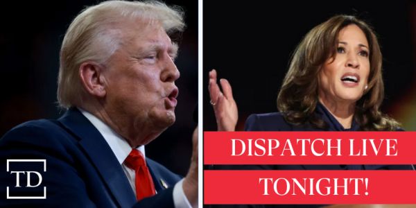 Featured image for post: Dispatch Live: Trump-Harris Faceoff