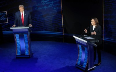 ABC News Hosts Presidential Debate Between Donald Trump And VP Kamala Harris At The National Constitution Center In Philadelphia