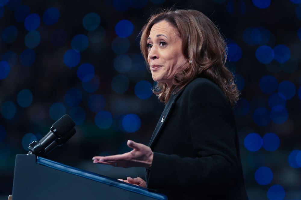 Democratic Presidential Nominee Vice President Harris Holds Campaign Rally In Greensboro, North Carolina