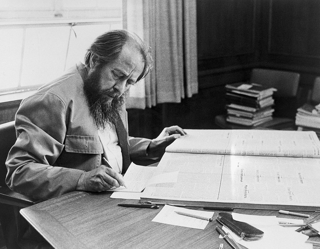 Author Aleksandr Solzhenitsyn