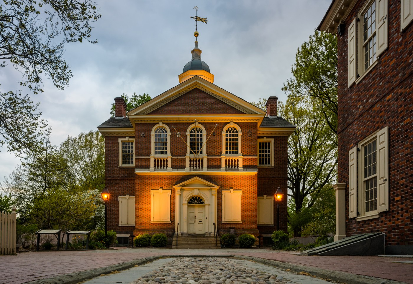 Carpenters’ Hall, Philadelphia, USA, May 2015